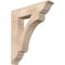 Ekena Millwork Legacy Traditional Smooth Bracket, Douglas Fir, 5 1/2"W x 28"D x 32"H BKT06X28X32LEC01SDF - alternate 1